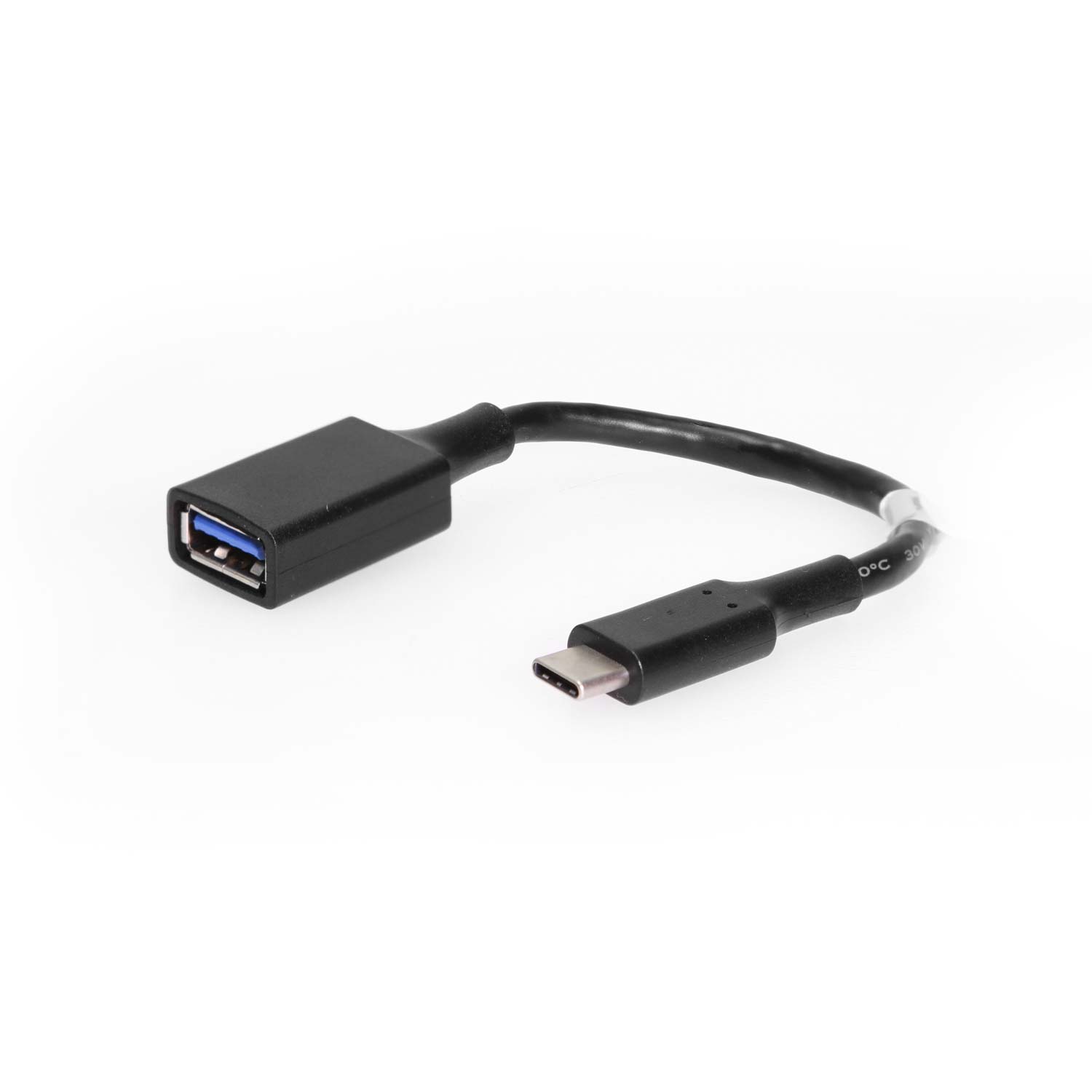 overdrive videnskabsmand Vedligeholdelse USB 3.2 Gen 1 Type-C Male to Type-A Female Adapter Cable 6in.