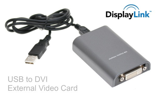 USB Video Card / USB Display Adapter DVI Output Port