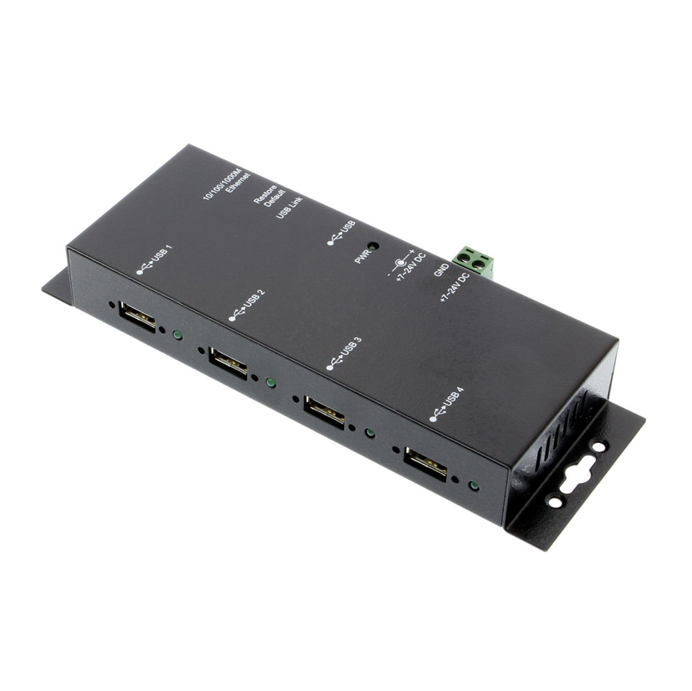 CoolGear USB 2.0 Over IP Network 4-Port Hub  Share any USB Device Over TCP/IP Network