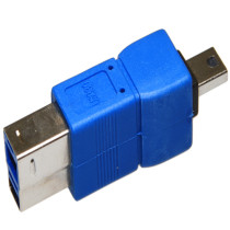 USB 3.0 Gender Changer Mini Type-A Male to USB 3.0 Type-B Male