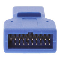 USB 3.0 Gender Changer Micro-B Male to 19-pin Header Male