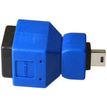 USB 3.0 Gender Changer Mini Type-B Male to USB 3.0 Type-B Female