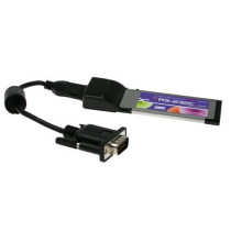 One Port  RS-232 ExpressCard DB-9 Dongle for New Laptops