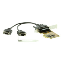 2-Port RS-232 PCI Express Serial Board Vista/XP Oxford Chip