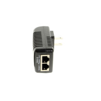 Passive PoE Injector 24V Wall Plug Power Supply for IP Cameras