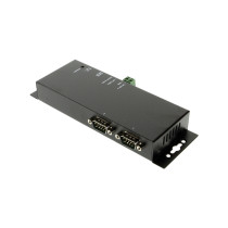 Industrial  2-Port RS-232 to Ethernet Data Gateway TCP/IP