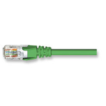 ICN Cat6 Patch Cable 10ft, Green, Molded
