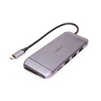 USB-C Hub 9 in 1 Travel Series Portable Docking Station