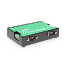 2-Port USB to CAN Bus Adapter Mountable 16kV ESD 2.5kV Optical Isolation