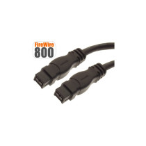 Firewire 800 Cable 1394b 9-pin to 9-pin Firewire Cable 6ft.