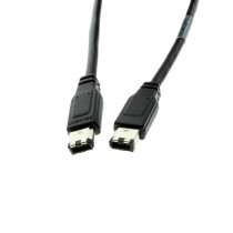 6ft FireWire 400 6-Pin to 6-Pin Digital Equipment Cable