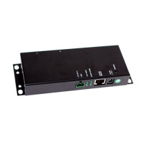 2-Port RS-232 to Ethernet Data Gateway TCP/IP Industrial Metal Case
