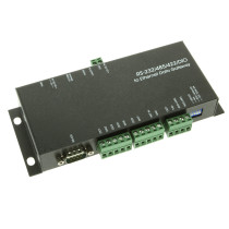 Industrial RS-232/485/422/DIO to Ethernet Data Gateway TCP/IP
