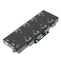 8-Port Terminal Block RS232/422/485 to USB Isolation/Surge Protection