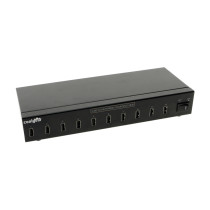 USB Charging Hub Hi-Power 10-Port USB Charger Hub 2.4A per port