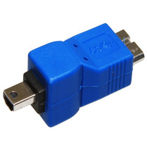 USB 3.0 Gender Changer Mini Type-A Male to USB 3.0 Micro Type-B Male