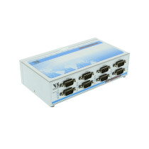USB-8COMi-M USB to 8X DB-9 Port RS-422/485 Metal case with DIN-Rail