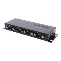 USB to Serial 4-Port DB-9 RS-232 Adapter with FTDI Chipset