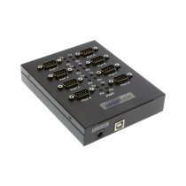 USB USB 2.0 Serial high speed adapter box industrial 8-port RS-232 FTDI