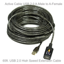 USB 2.0 65ft Active Extension Cable