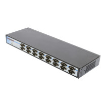 USB to Serial 16-Port RS-232 Adapter Metal Rackmountable case