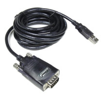 10ft USB to Serial Adapter Cable with Screws and Three LED display