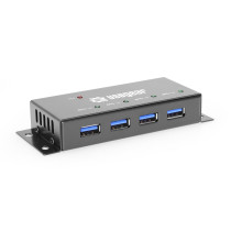 4 Port USB 3.2 Gen 1 Mini High-Power Hub w/ Port Status LEDs