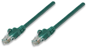 Network Solutions 100' Green Cat5e RJ-45 Male/Male UTP Network Patch Cable