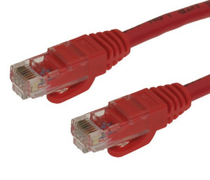 8 ft. Cat6 Red High Performance Patch Cable UTP (2439mm)