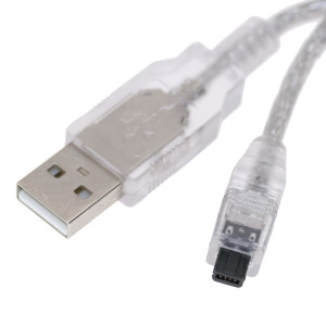 3 ft.USB 2.0 A to Mini-B Male 8-Pin Cable for MP3/MP4/Digital Cameras