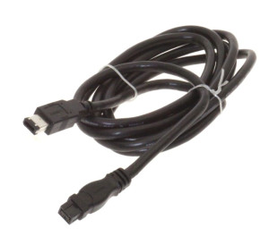 9 pin to 6 pin Firewire 800 to 400 Device Cable 6ft.
