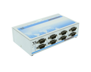 USB-8COMi-M USB to 8X DB-9 Port RS-422/485 Metal case with DIN-Rail