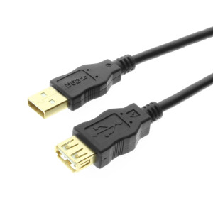 USB 2.0 Hi-Speed A to A Extension Cable 24-inch