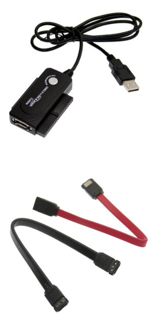USB 2.0 to IDE and eSATA Cable