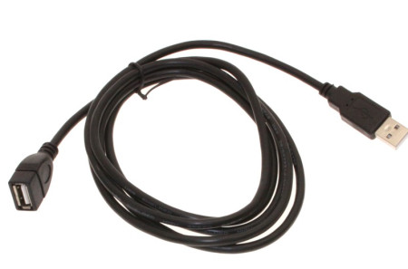 6ft. Black USB Cable A to A Extension Cable USB 2.0 High-Speed UltraFlex