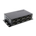 Industrial 8-Port DB-9 RS232 to USB Adapter Isolation Surge Protection