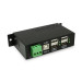 4-Port Industrial USB 2.0 Powered Variable Voltage Input