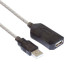 USB 2.0 High-Speed Active USB Extension Cable 16ft.
