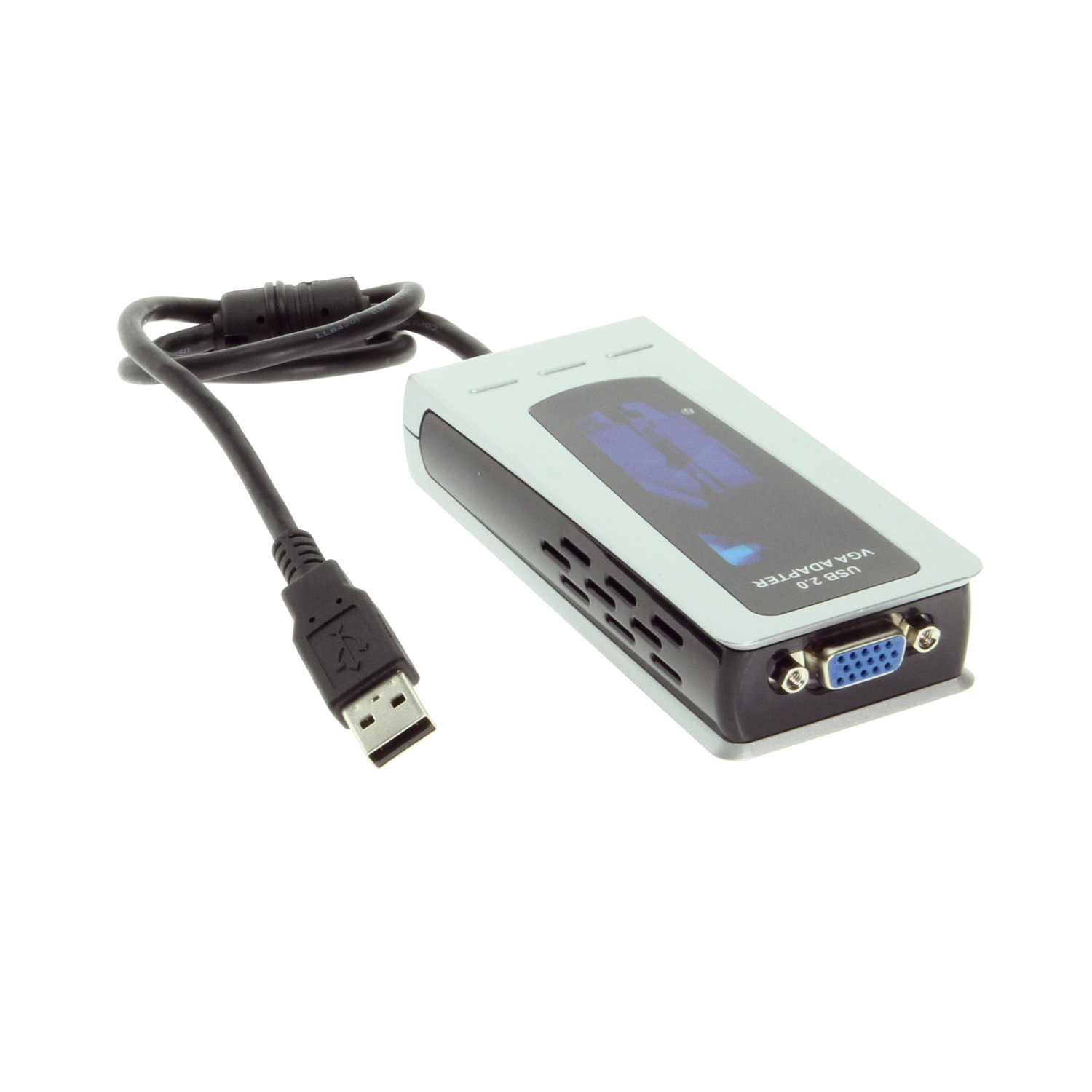 Skal Anbefalede faldskærm USB 2.0 External Graphics Card for XP and Vista up to 1920x1200 Resolution
